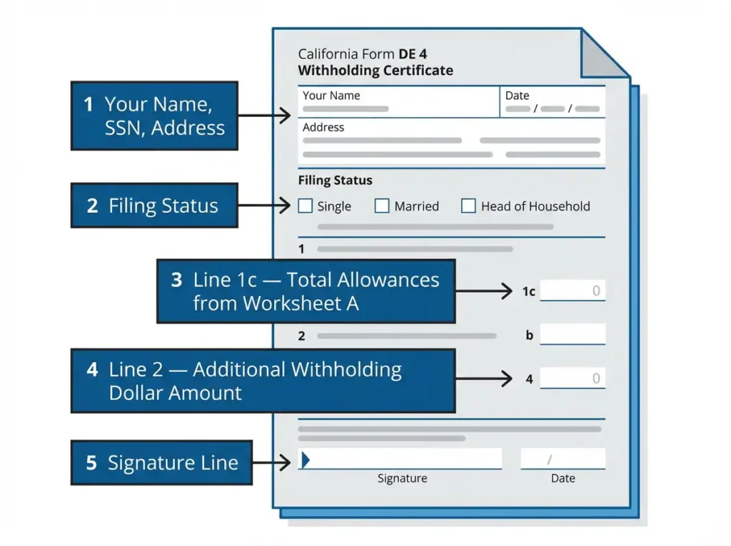 california-de4-form-2026-annotated-diagram-key-sections