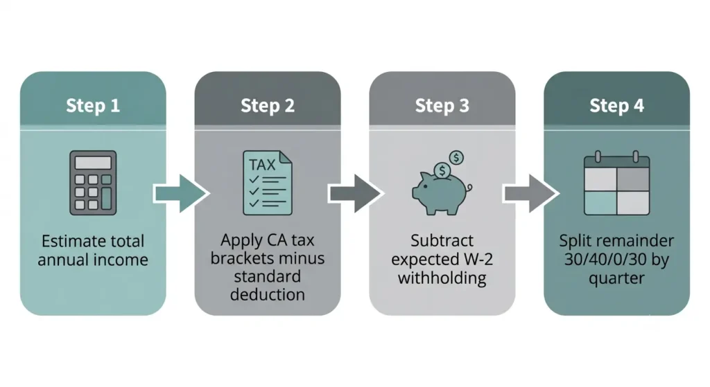 Real examples of who owes California estimated tax payments